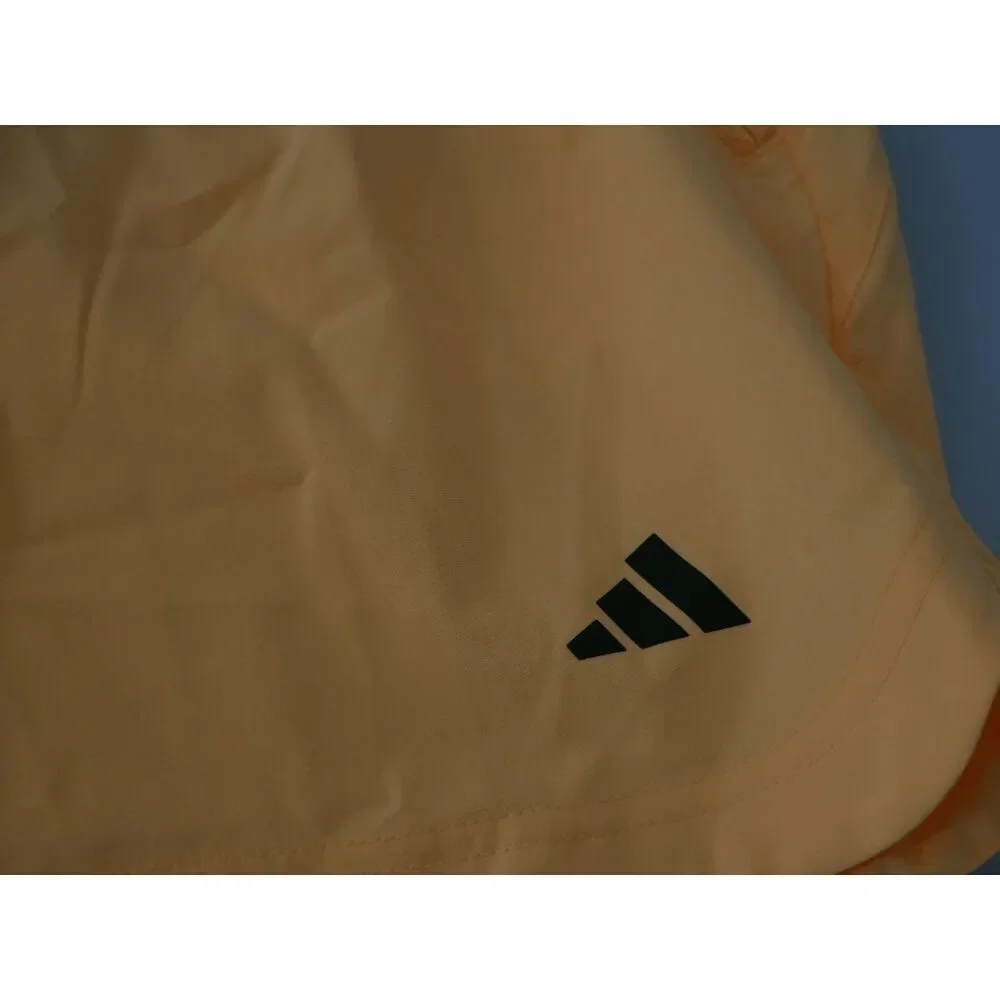 adidas Men's Axis Woven 5” Training Shorts Zippered hand pockets  Yellow XS